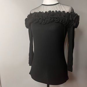 NWOT Garcia Womans Ruffled Sassy Top!!